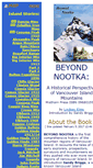 Mobile Screenshot of beyondnootka.com